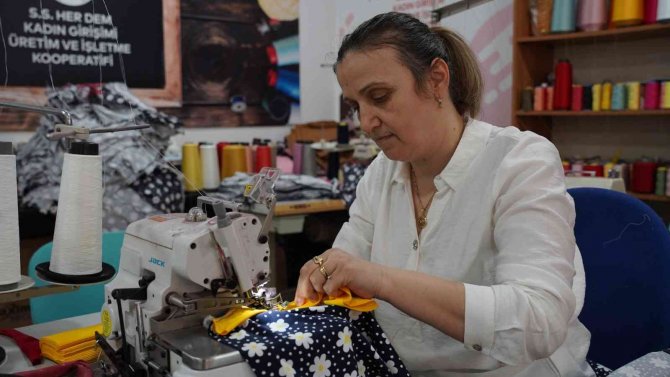 Üreten Kadınlara Yıldırım Destek