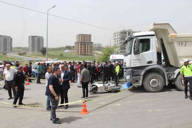 Hatay’da Kamyon İle Çarpışan Motosiklet Sürücüsü Hayatını Kaybetti