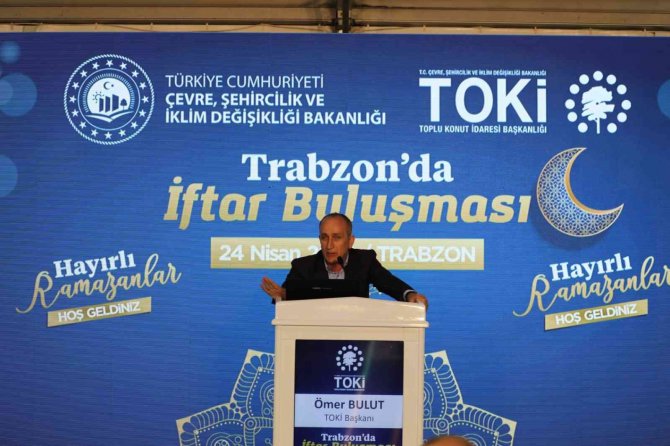 Trabzon, Toki̇ İftarında Bir Araya Geldi
