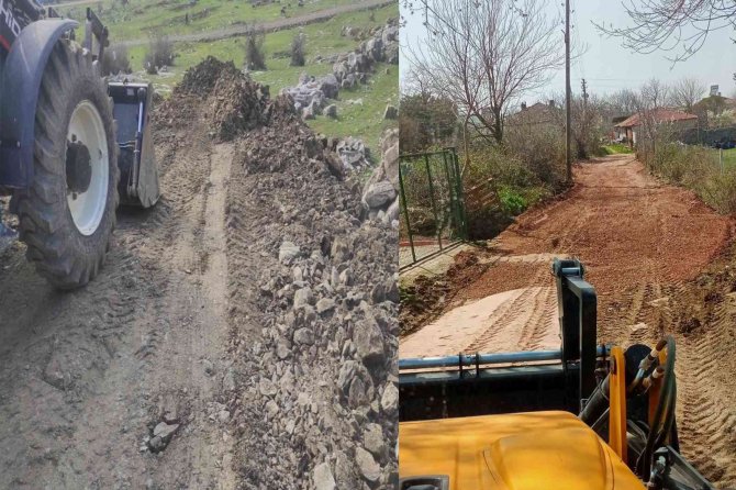 Karacabey’de Arazi Yollarına Rahat Ve Güvenli Ulaşım İçin Düzenlemeler Sürüyor