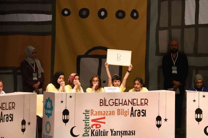 Bilgehanelerden Değerlerle Ramazan Bilgi Ve Kültür Yarışması