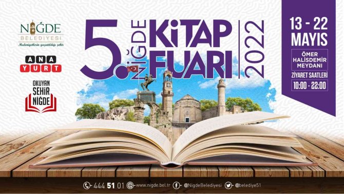 Niğde Belediyesi Kitap Fuarı Düzenliyor