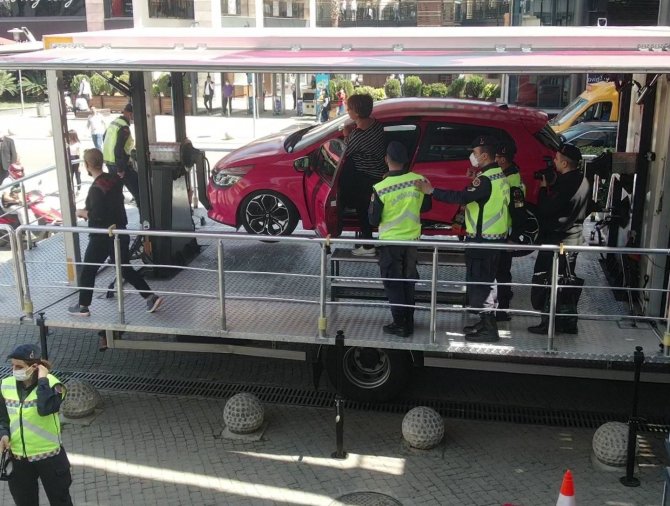 Jandarma Mobil Trafik Eğitim Tırı Mersin’de