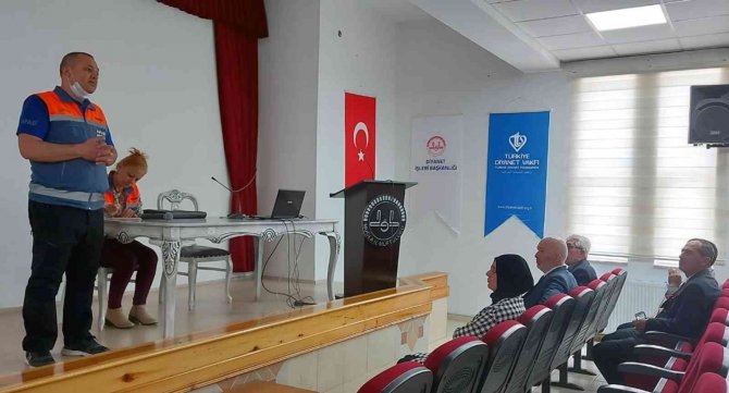 Müftülük Personeline Deprem Eğitimi
