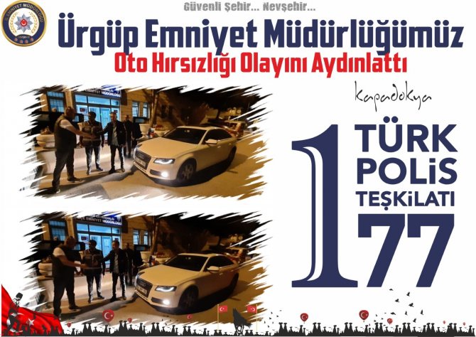 Çalınan Araç, Sahibine Teslim Edildi