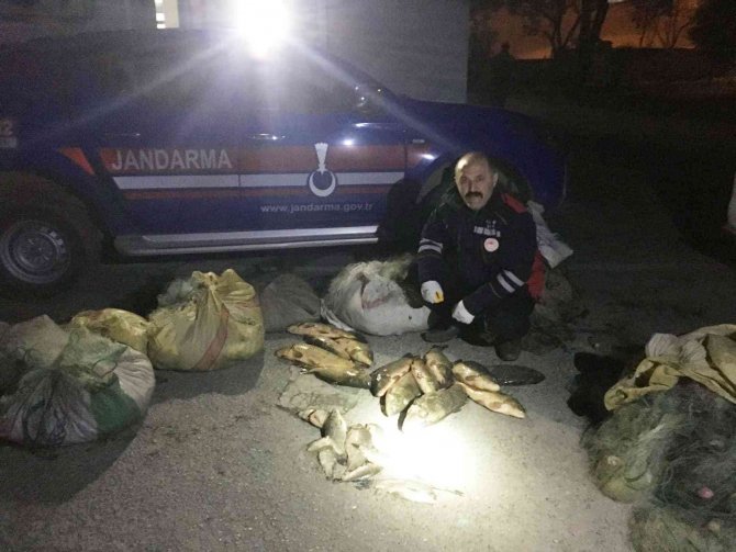 Sinop’ta Yasak Avcılık Yapan İki Şahıs 40 Kilo Sazanla Yakalandı