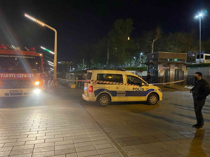 Taksim Metrosunda Korkutan Yangın