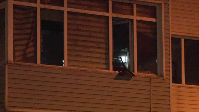 Sahur Vakti Korkutan Yangın, Yaşlı Kadın Hastanelik Oldu