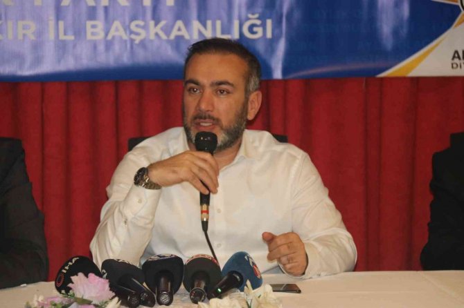 Ak Parti Diyarbakır İ̇l Başkan Aydın’dan Özgür Özel’e Sert Tepki