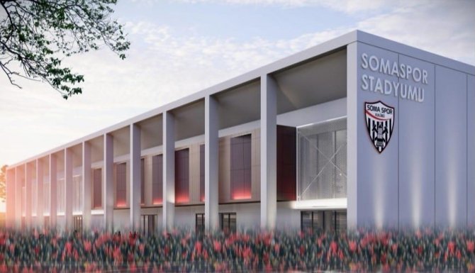 Soma’ya 7 Bin Kişilik Yeni Stadyum