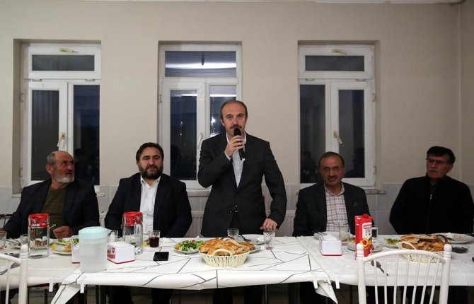 Vali Epcim, İftarını Oruçbeyli Kur’an Kursunda Yaptı