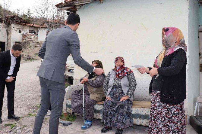 Bbp Keçiören İ̇lçe Başkanı Kaya’dan 250 Aileye Nakit Destek
