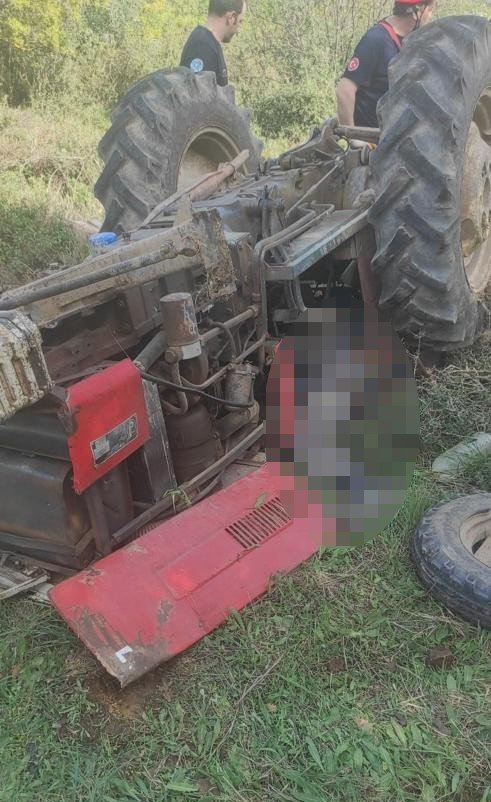 Talihsiz Çifti Traktör Kazasında Hayatını Kaybetti
