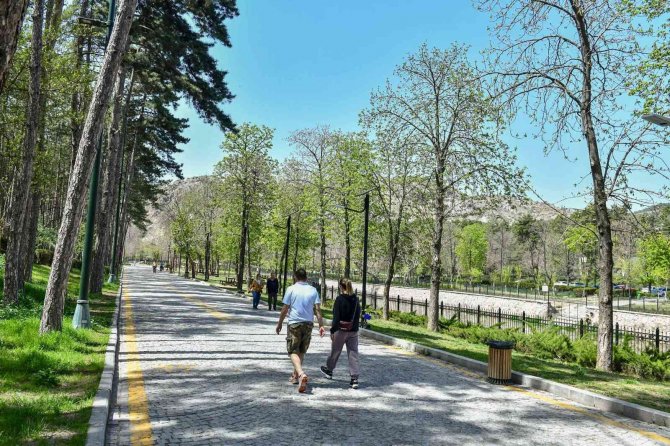 Çubuk-1 Barajı Dinlenme Alanı Ramazan’da Da Dolup Taşıyor