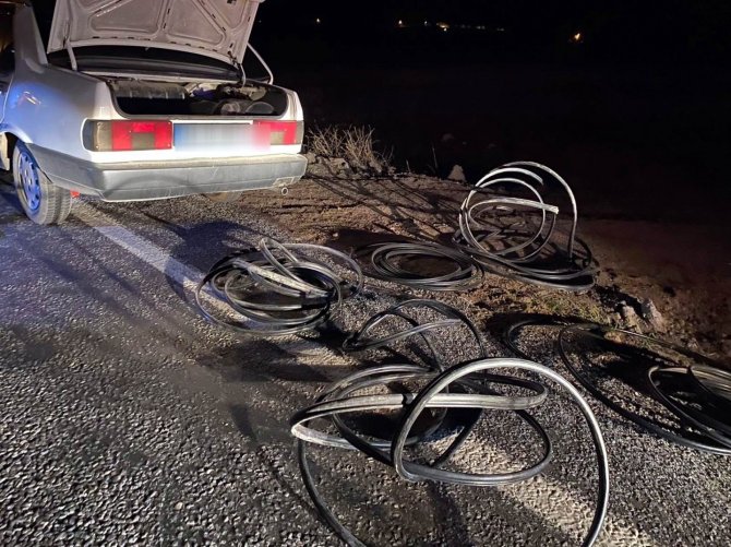 16 Ayrı Sabıkası Bulunan Kablo Hırsızı Tutuklandı