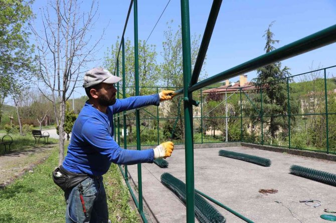 Düzce’de Parklar Yenileniyor