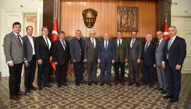 Vali Karadeniz Ege İ̇hracatçılar Birliği’ni Ağırladı