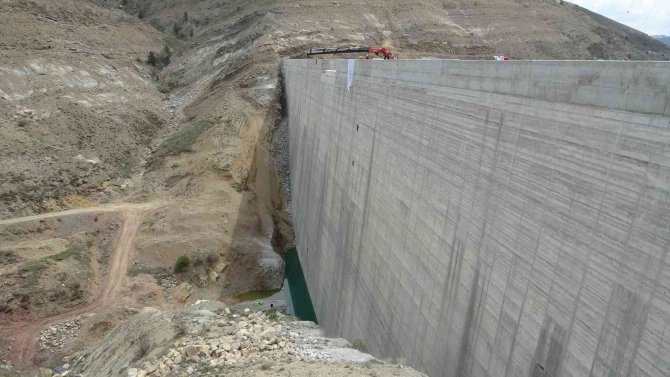Bahçecik Barajı’nda Su Tutma Töreni Gerçekleştirildi