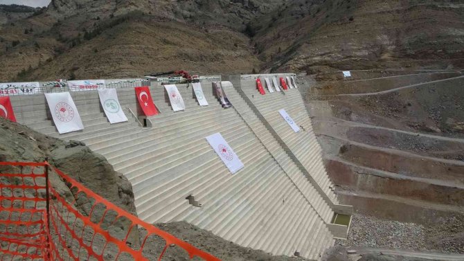 Bahçecik Barajı’nda Su Tutma Töreni Gerçekleştirildi