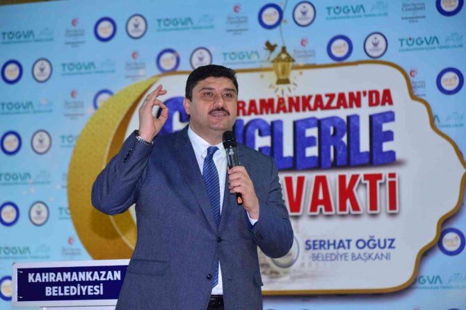 Başkan Oğuz İftar Sofrasında Gençlerle Buluştu