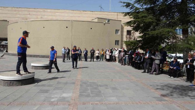 Kayseri’de Afet Bilinci Artırılıyor