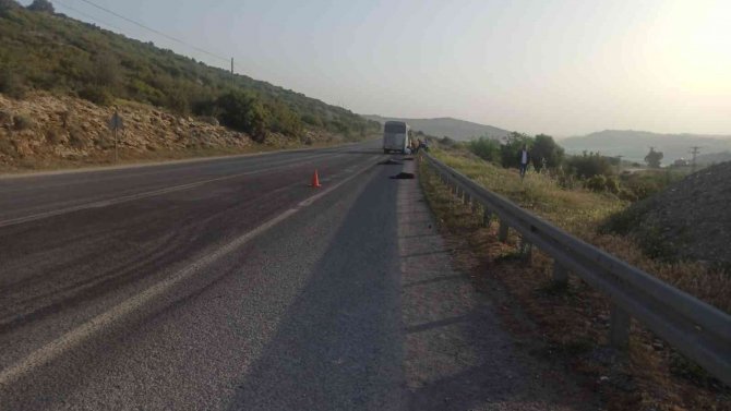 Tarım İşçilerini Taşıyan Minibüs Sürüye Çarptı: 15 Küçükbaş Hayvan Telef Oldu