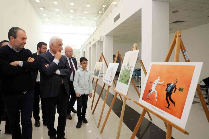 Büyükşehir Karikatür Yarışmasının Teması ‘Orman Yangınları’
