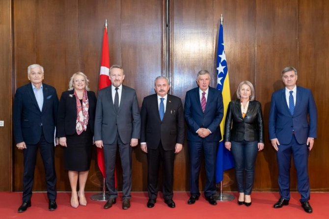 Tbmm Başkanı Şentop, Bosna Hersek’te