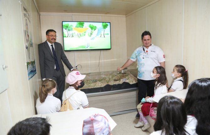Çevre Ve Su Bilinçlendirme Tırı Kütahya’da