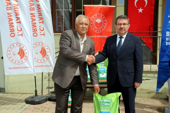 Mudanyalı Üreticilere Silajlı Mısır Desteği