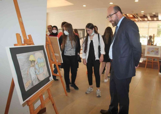 Öğrenciler, Hayallerindeki Sanayiyi Resmettiler