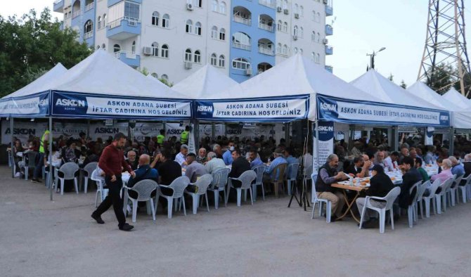 Askon Adana’dan Ramazanda 45 Bin Kişiye İftar