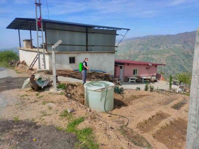 Nazilli’nin Dağ Ve Ova Mahallelerinde Vektörle Mücadele Çalışmaları Devam Ediyor