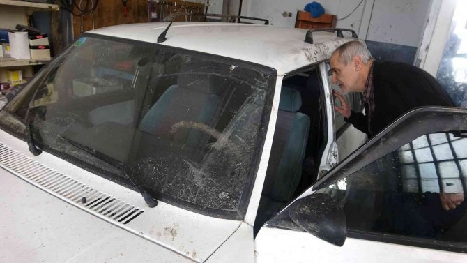 Güvenlik Kameralarına Yakalanmayan Otomobil Fareleri, Çamura Saplandı