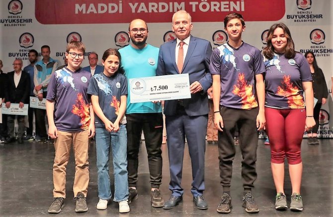 Denizli’de 179 Amatör Spor Kulübüne 2 Milyonluk Can Suyu