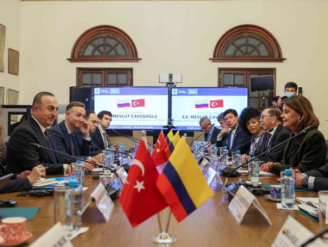 Bakan Çavuşoğlu: “Kolombiya İle İkili Ticaret Hacmimiz Ciddi Bir Oranda Artarak 2 Milyar Dolara Ulaştı”