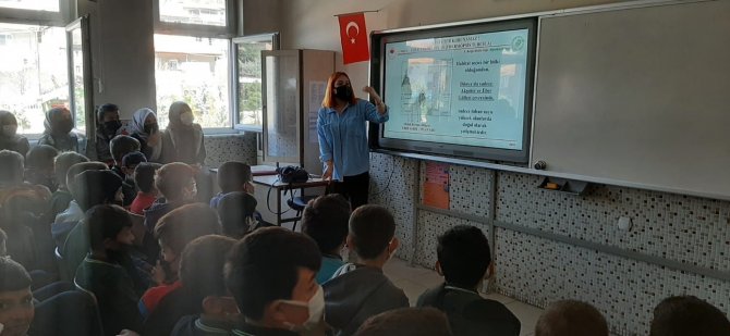 Dkmp Ekipleri Öğrencilere Eğitim Verdi