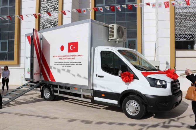 Japonya Büyükelçiliğinden Bor’a Meme Kanser Tarama Aracı Hibe Edildi