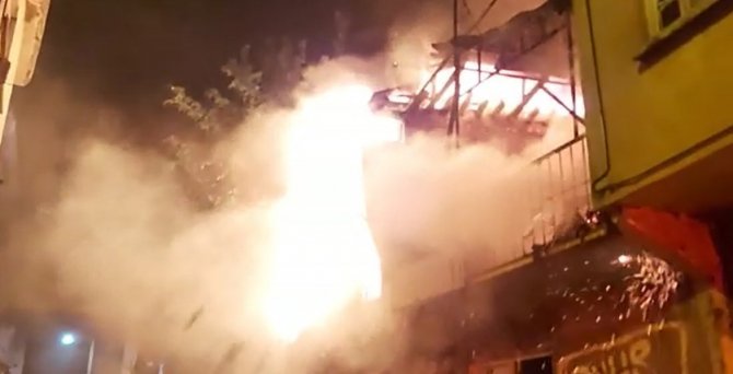 Kahramanmaraş’ta İkamet Yangını Korkuttu