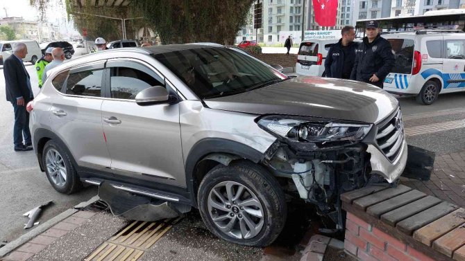 Samsun’da Kavşakta Kaza: 1 Yaralı