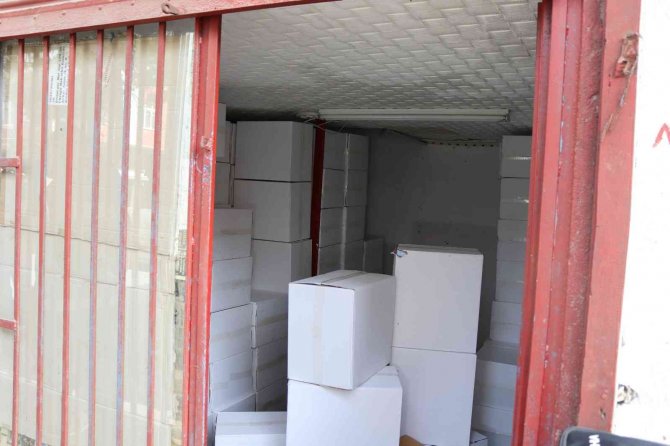 Kayseri’de 3 Milyon Adet Boş Makaron Ele Geçirildi