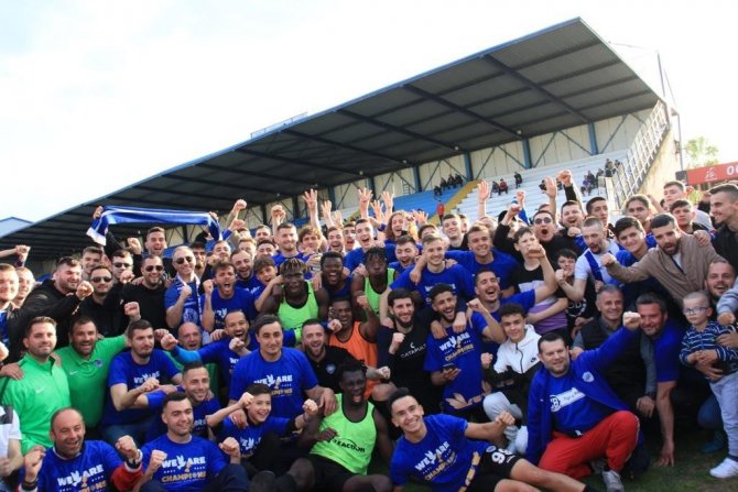 Fc Shkupi, Kuzey Makedonya Ligi’nde 4 Hafta Kala Şampiyonu Oldu