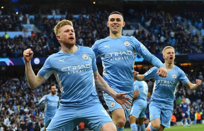 Manchester City, Gol Düellosunda Avantajı Kaptı