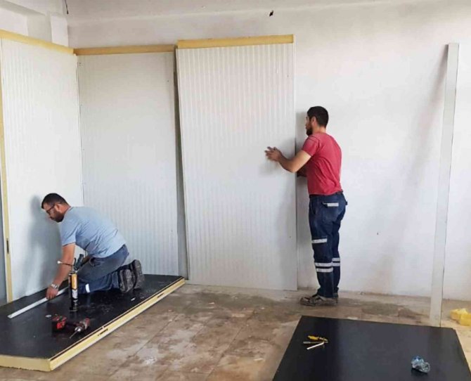Çok Amaçlı Salonlara Soğuk Hava Deposu Kuruluyor