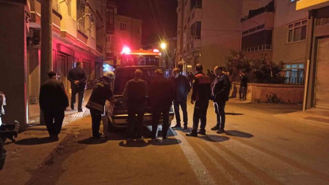 Otomobildeki Gaz Kaçağı Paniğe Neden Oldu