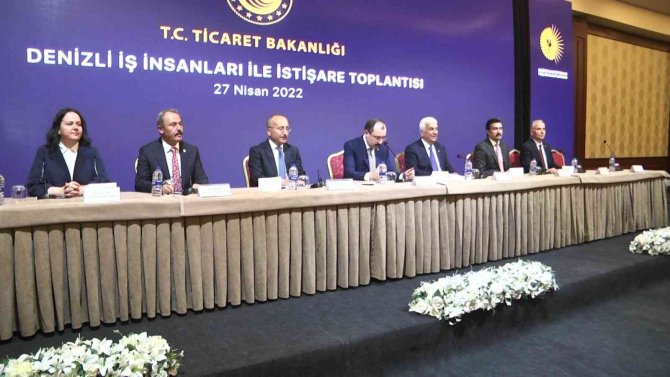 Bakan Muş İş Dünyası Temsilcileriyle Bir Araya Geldi