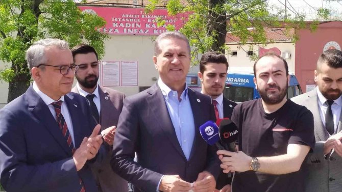 Tdp Genel Başkanı Sarıgül’den Cezaevi Önünde Af Çağrısı