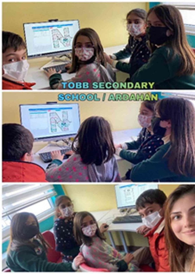 Ardahan’da ’’Gençlerin Meydan Okuması’’ Etwinning Projesi