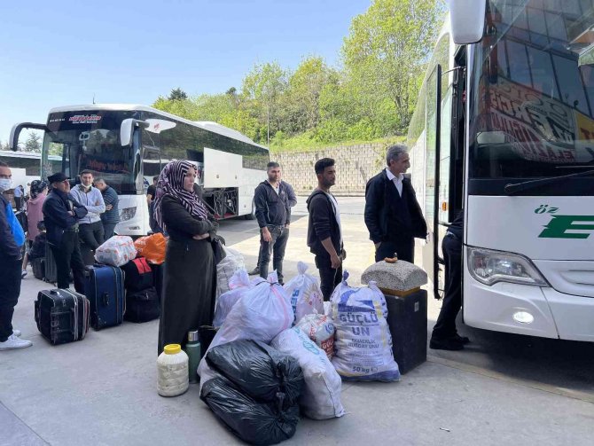 Otogarda Bayram Yoğunluğu