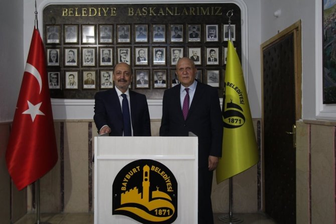 Bakan Bilgin’den Başkan Pekmezci’ye Ziyaret